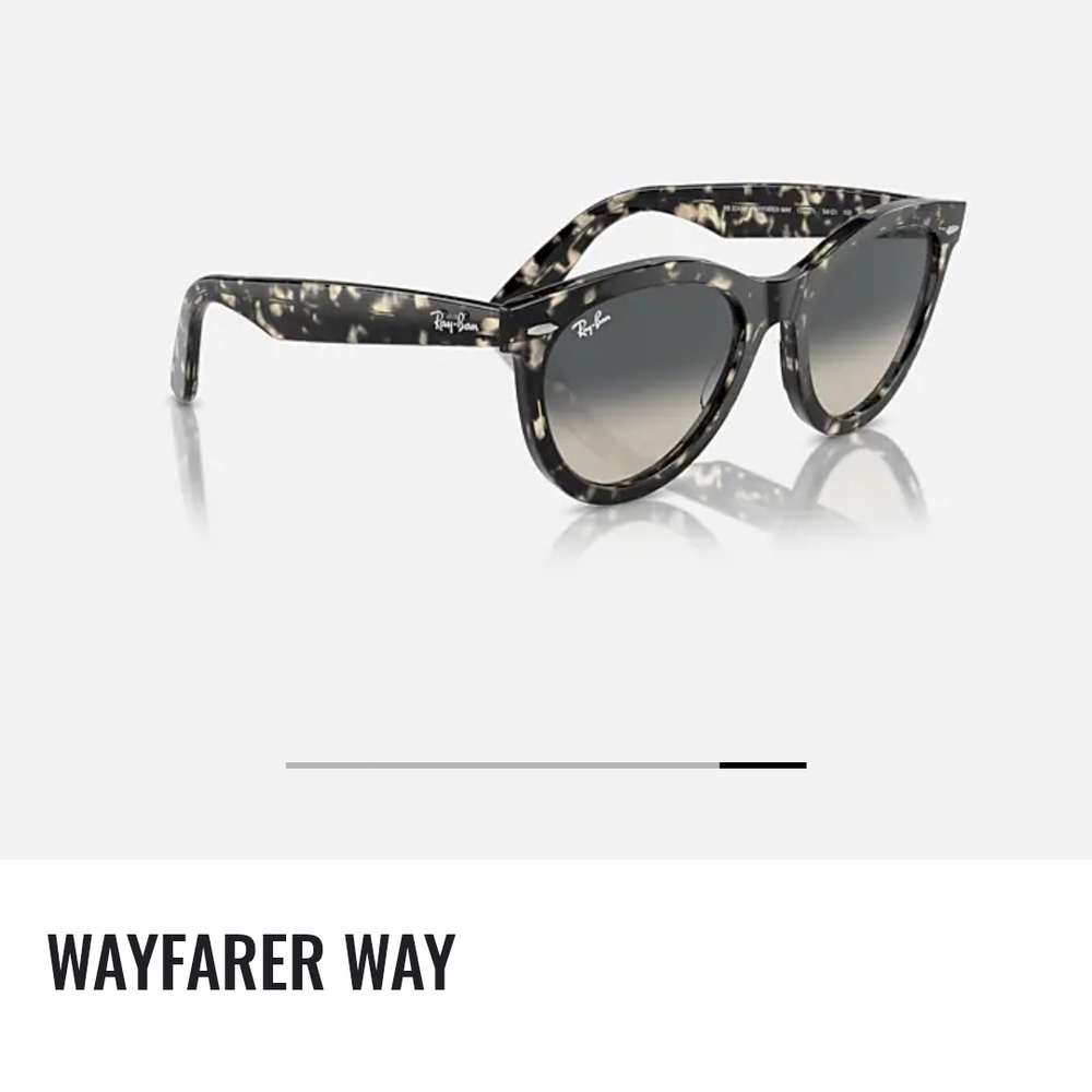 Ray-Ban Wayfarer Way Sunglasses in Tortoise Pattern - Picture 11 of 15